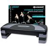 Schildkröt Fitness Stepper, Step Aerobico Regolabile in Altezza in 3 Posizioni, Superficie Antiscivolo e Piedini in Gomma, Capacità di Carico Max. Fino a 150 kg