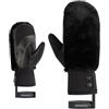 Ziener Katniss-Z - Muffolo da sci da donna, per sport invernali, termoshield, interno in pelle, pelliccia artificiale, rosa conchiglia, S
