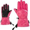 Ziener Guanti da sci Lett-Z per bambini, impermeabili, traspiranti, rosa pop, 6,5