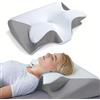 Generico Orthosleep,Cuscino Ortopedico Cervicale Serenium per Alleviare Il Disagio al Collo, Serenium Cuscino Ergonomico con Federa Sfoderabile per Una Facile Pulizi—cuscino cervicale