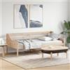 vidaXL Dormeuse Senza Materasso 90x200 cm in Legno Massello di Pino