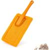 PARENCE - Spazzola per spolverare in microfibra 33 cm - Manico in plastica con foro portaoggetti - Cattura della polvere facile e veloce Home