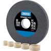 Draper 99565 - Mola da banco in ossido di alluminio, 60 g, 150 x 16 mm