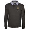 Aeronautica Militare Abbigliamento Polo Aeronautica Militare Uomo ML Frecce Tricolori Aquila Grigia Melange TG S, 2XL, 4XL B2/026, S
