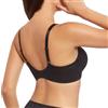Selene, Reggiseno Donna Fascia Alta Comfort, con Ferretto Senza Imbottitura, in Comodo Tessuto, Collezione Teresa, Colore Nero, Taglia 3C