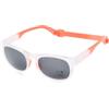 POC Evolve Occhiali da Sole, Transparant Crystal/Fluo Orange/Clarity POCito/Sunny Grey, One Unisex Kids