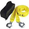 JCHL Cinghia di traino in nylon con ganci, 5,8 x 50,8 cm, corda di recupero resistente, capacità 9,1 kg, per auto, camion, jeep, ATV, SUV