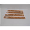 Generico Ceramiche Piemme - Matita Torello Ceramica Marfill Palatino cm 2,5X25 effetto Marmo rosso Verona - Pz 4 (ml 1)