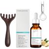 SHOPPGO Multi-Peptide Serum for Hair Density, Hair Growth Serum, Siero Crescita Capelli, Include un Pettine Massaggiante per la Testa, Favorisce L'assorbimento, Adatto a Tutti i Tipi di Capelli, 30 ml