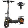 Ruitoo M5 Pro Monopattino Elettrico, Scooter Pieghevole, Batteria 48V 20.8Ah, Autonomia Massima 70-80km, Pneumatici All Terrain 11 Pollici, 3 Modalità Di Velocità, Display Intelligent