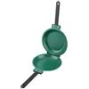 MOUMOUTENon-Stick Steel Coating Flip Frying Pan, Double Side Pancake Maker for Household