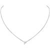 ChicSilver Collana Argento 925 Donna con Lettera Iniziale P, Collana Argento Donna Mamma Ragazza Bambina Elegante per Compleanno Anniversario Natale