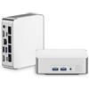 MAGICNUC AG1 Casa-Gaming-Mini-PC, Core i5-12600H, 32GB DDR4, SSD PCIe 4.0 da 1TB, Thunderbolt 4, Doppio HDMI 2.0, WiFi 6, Bluetooth 5.2, Computer Miniaturizzato Ultracompatto