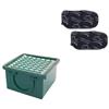 IMPORT GE.RA. EXPORT GE.RA 2 FILTRI CARBONI ATTIVI 1 FILTRO HEPA X ASPIRAPOLVERE VORWERK FOLLETTO VK130 131