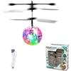 SNZ Palla Volante, Elicottero Telecomandato con Luci LED Multicolore - Drone per Bambini con Eliche Indistruttibili e Sensore Intelligente - Giocattolo Volante per Bambini e Bambine 6 7 8 9 10 11 12 Anni