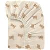 Muorruo 52 x 28 pollici lenzuolo in mussola per materasso culla, 100% cotone, morbido, biancheria da letto per bambini in stile Boho, si adatta bene ai materassi culla di dimensioni standard