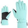 Ziener Guanti da sci da donna KEVA Z | Primaloft, caldi, impermeabili, Radiant Lagoon, 7