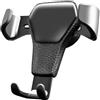 Papijoy Supporto per cellulare per auto con ventosa e ventilazione, supporto per cellulare con gancio universale, rotazione a 360°, compatibile con telefono