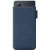Adore June Custodia Classic Recycled Blu compatibile con Galaxy Z Fold 6 2024 / Fold 5 / Fold 4 / Fold 3 / Fold 2, Tessuto moderno in R-PES sostenibile. Prodotto in Europa