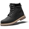 Bruno Marc Stivali Uomo da Neve Stivali Invernali Classici Scarponcino Foderata Caldo Antiscivolo Comode,Size 44,Nero,SBSB226M-E