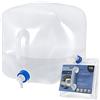 RISEPRO Contenitore per l'acqua Pieghevole 10L BPA Free Caraffa per Lo stoccaggio dell'Acqua all'aperto Campeggio Escursionismo di Emergenza