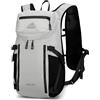 TRIWONDER Zaino Trail Running 15L Ultraleggero Zaino Idratazione da Corsa per Uomo/Donna per Running Maratona Ciclismo (Grigio)