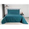 Linder Testiera in 100% lino Libeccio, 180 x 240 cm, colore: Blu anatra