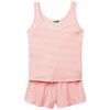 United Colors of Benetton Pig(Canotta+Short) 36LC3P03V Set di Pigiama, Multicolor, XXS Donna