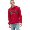 Gap Heritage Logo Pullover Hoodie Maglia di Tuta, Rosso Cremisi, XX-Large Uomo