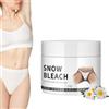 Nexolla Underarm Whitening Cream, Crema Schiarente, Snow Bleach Cream, Crema Schiarente Viso, Sbiancamento Crema, Efficace per Ascelle, Ginocchia, Gomiti, Zone Sensibili E Intime