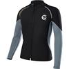NC Muta giacca da uomo e donna, 2 mm in neoprene con cerniera frontale a maniche lunghe, Surf, nuoto subacqueo, top (M, uomo)