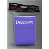 DB LINE Porta mazzo viola per carte standard - pokémon, magic, tcg