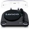 Lenco Giradischi Lenco (Ls-40 Black) Con Diffusori Acustici Incorporati Trazione a Cin