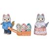 Sylvanian Families - Famiglia Husky - Set Completo di 4 Personaggi Articolati e Morbidi con Vestiti Esclusivi - Modello 5636