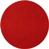 HIDETOSHI WAKASHIMA Osaka elegante tappeto rotondo con diametro di 75 cm, perfetto per soggiorno, corridoio, camera da letto, cameretta dei bambini, con rivestimento antiscivolo giapponese (rosso)
