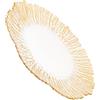 Kichvoe Vassoio Decorativo Per Frutta e Snack Ciotola Multiuso Elegante Con Design Vintage Piatto Per Dolci e Biscotti Per Cucina e Tavola