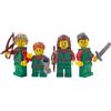 Lego® Ritter - Set di personaggi Forestmen per castello e fortezza Lego®