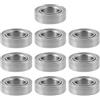 Briny River 10 Pezzi MR148-ZZ 8x14x4mm Cuscinetto A Sfere A Gola Profonda Per Ruote Da Skateboard E Pattini In Linea