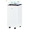 HOMCOM Mini Deumidificatore 12L in ABS Design Silenzioso con Filtro Aria