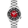 Lorenz Scuba - Orologio Uomo Acciaio Rosso con Datario (26169II)