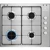 Electrolux EGS6404SX Piano cottura Acciaio inox Da incasso 60 cm Gas 4 Fornelli