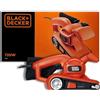 Black+Decker KA86-QS Levigatrice A Nastro Elettrica Legno 720W Foglio 75x457mm