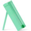 joibabe Mini Taglierina per Carta,Tagliacarte a Ghigliottina A4 A5 con Protezione Automatica di Sicurezza per Etichette di Carta, Carta Artigianale e Foto (Green)