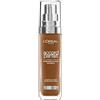 L'Oreal Paris L'Oréal Paris Fondotinta Liquido, Incarnato Uniforme e Illuminato, Finish Naturale, Per Tutti i Tipi di Pelle, Formula con Acido Ialuronico, Accord Parfait, Tonalità: 9.5D/W Mahogany, 30 ml