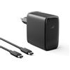 SATURNDOCK Caricatore USB C 100W, Alimentatore Compatibile con MacBook Pro 16 14 MacBook Air 15 13 Pollici 2025 2024 2023 2022 2021 2020 2019 M4 M3 M2 M1, Adattatore Caricabatterie con Cavo USB-C 2M 5A (Nero)