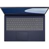 MiNGFi TPU coperchio della tastiera Copritastiera per ASUS ExpertBook B1 B1500 P3540 PX574 - Trasparente