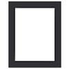 nielsen Conservation Passepartout 1,5 mm, formato esterno 40x50 cm per quadri 30x40 cm, nero liscio