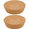 OLYCRAFT 2 pz Tappi di Sughero Grandi Da 9~11cm Tappi di Sughero per Bottiglie Tappo Conici Tappo di Sugheri Coperchi per Barattoli di Conserva Tappos Conico In Legno per Cucina Bomboniere Conserve