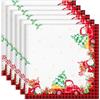Arquiel Tovaglioli Natale Set Di 6, Tovaglioli Cedro Natale Albero Rosso camion Di Stoffa 100% Cotone Riutilizzabili Morbido Tovaglioli Perfetto Per Feste,Festival, Ristoranti(45 cm x 45 cm)
