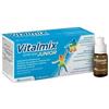 MONTEFARMACO OTC SpA Vitalmix Junior - 12 Flaconcini da 12 ml con Vitamine e Fermenti Lattici per Bambini
